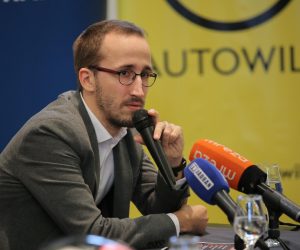 15.05.2019., Zagreb - U Muzeju za umjetnost i obrt predstavljen je program Veceri na Gricu. Na konferenciji za medije sudjelovali su Matej Mestrovic, Miroslav Gasparovic, Jelena Pavicic - Vukicevic, Drazen Siriscevic, Elis Lovric i Lovre Marusic. 
Photo: Tomislav Miletic/PIXSELL
