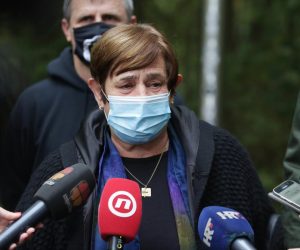 16.10.2020., Vukovar - Na Memorijalnom groblju u Vukovaru obiljezena je 29. obljetnica pogibije generala - bojnika Blage Zadre. Kata Zadro. 
Photo: Dubravka Petric/PIXSELL