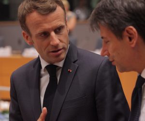 17.10.2018., Bruxelles, Belgija - Francuski predsjednik Emmanuel Macron na pocetku sastanka Europskog vijeca.

Photo: Tomislav Krasnec/PIXSELL