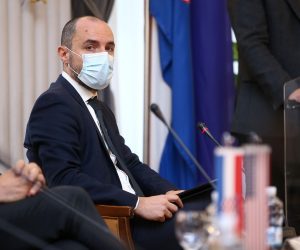 17.11.2021., Zagreb - U okviru projekta Zastite, pomoci i socijalne ukljucenosti ugrozenih skupina u kontekstu trgovanja ljudima u Hrvatskoj, konferenciju za novinare Akademije pravnih znanosti Hrvatske, u suradnji s Veleposlanstvom SAD-a u Zagrebu. Boris Milosevic.
Photo: Matija Habljak/PIXSELL