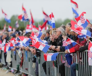 18.5.2019., Bleiburg  - Sredisnja komemoracija povodom 74. godisnjice Bleiburske tragedije na Loibaskom polju pored Bleiburga.  Photo: Filip Kos/PIXSELL