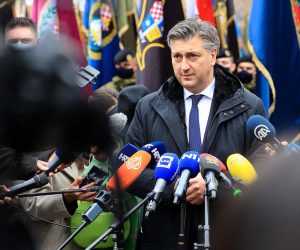 18.11.2021., Vukovar - Obiljezavanje 30. obljetnice vukovarskog stradanja pod nazivom Dan sjecanja na zrtvu Vukovara 1991.- 2021. Andrej Plenkovic