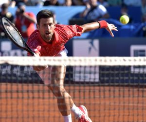 19.06.2020., Zadar - Egzibicijski mec izmedju parova Novak Djokovic, Olga Danilovic protiv Borne Corica i Anje Konjuh. 
Photo: Dino Stanin/PIXSELL