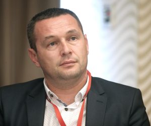 20.04.2018., Zagreb - Hotel Dubrovnik. Konferencija udruge Franak na temu: "Sudska praksa za zastitu potrosaca korisnika financijskih usluga uz osvrt na sadasnje poslovanje hrvatskih banaka".
Photo: Sanjin Strukic/PIXSELL