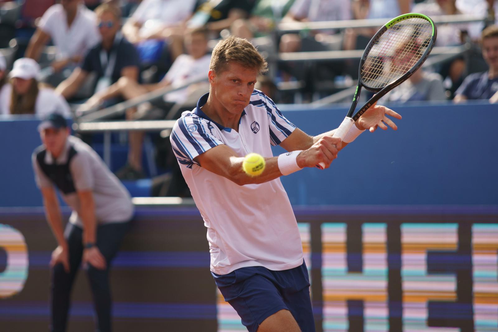 21.06.2020., Zadar - Teniski turnir Adria Tour. Novak Djokovic i Nino Serdarusic. Photo: Marko Dimic/PIXSELL