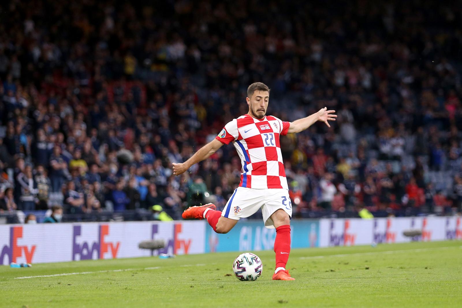 22.06.2021., Glasgow, Skotska - Hampden Park. UEFA Europsko prvenstvo 2020, skupina D, 3. kolo, Hrvatska - Skotska. 
Photo: Luka Stanzl/PIXSELL