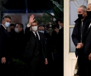 24.11.2021., Zagreb - Andrej Plenkovic i Emmanuel Macron sastali se u restoranu Gallo.