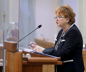 26.11.2021., Zagreb - u nastavku danasnjeg rada Sabor raspravlja o Izvjescu Glavnog drzavnog odvjetnika Republike Hrvatske o radu drzavnih odvjetnistava u 2020. godini.