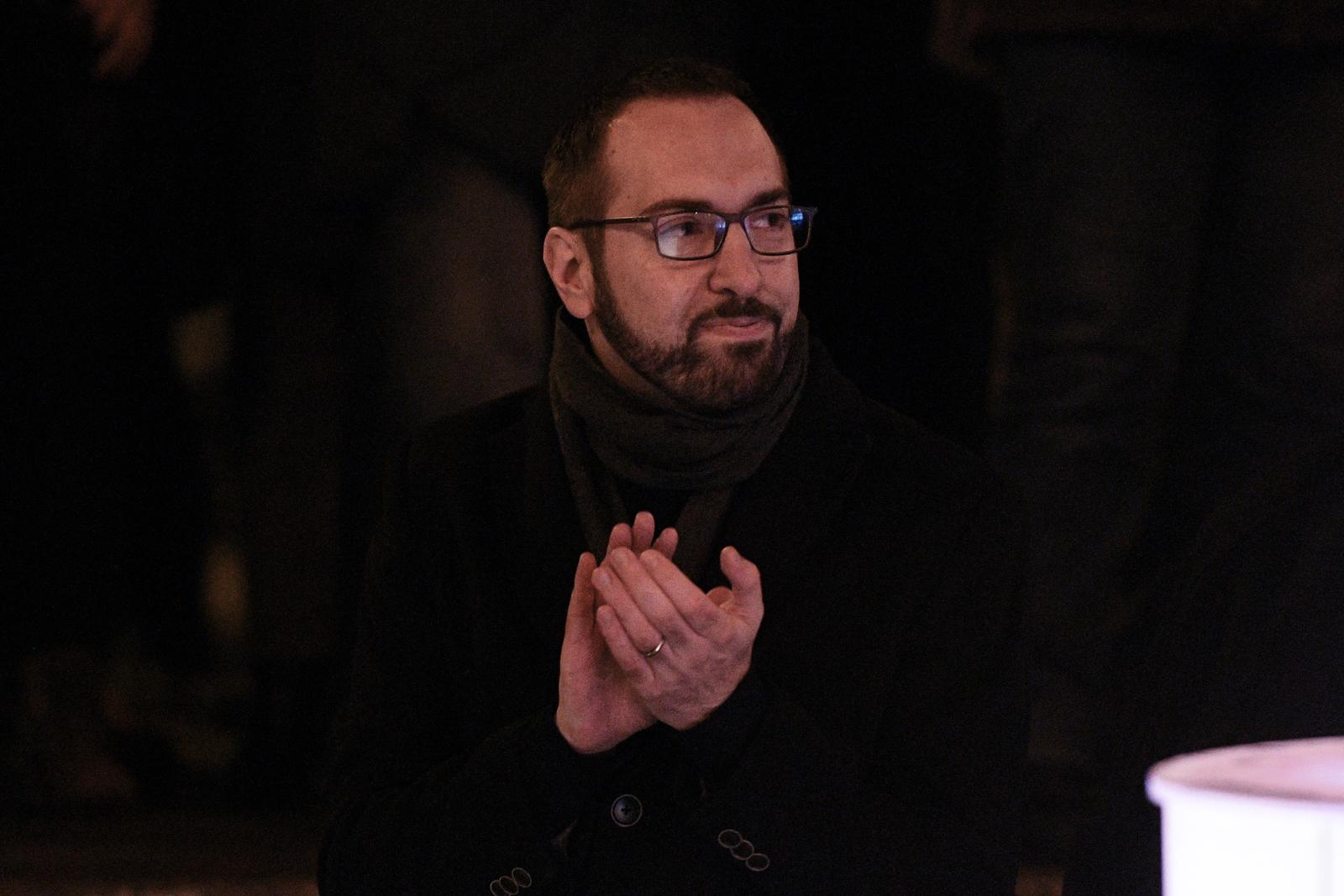 27.11.2021., Zagreb - Na Mandusevcu na Trgu bana Josipa Jelacica zapaljena je prva adventska svijeca. Gradonacelnik Zagreba Tomislav Tomasevic Photo: Zoe Sarlija/PIXSELL