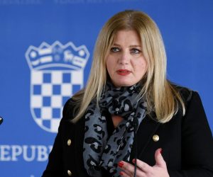 28.10.2021., Zagreb - Ravnateljica Drzavnog zavoda za statistiku Lidija Brkovic obratila se medijima nakon zavrsetka sjednice Vlade, i rekla zasto se produzuje popisivanje stanovnistva.