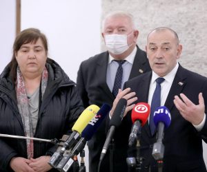 30.11.2021., Zagreb - Ministar Tomo Medved kometirao je nakon sjednice Odbora za veterane trazenje nestalih iz Domivinskog rata.