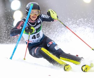 03.01.2021., Zagreb - Prva voznja zenskog slaloma Audi FIS Svjetskog skijaskog kupa Snow Queen Trophy. Leona Popovic, Hrvatska.
Photo: Slavko Midzor/PIXSELL