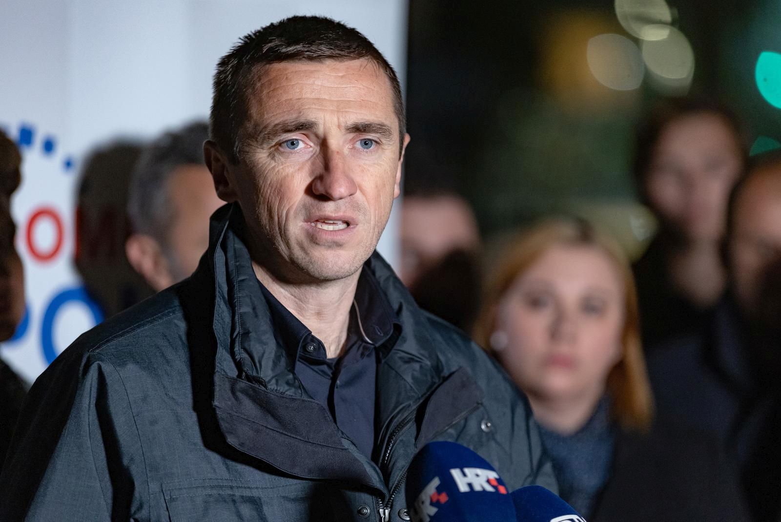 13.11.2021., Osijek - Ivan Penava predsjednik Domovinskog pokreta, odrzao je konferenciju za medije uoci sjednice prosirenog predsjednistva podruznice Domovinskog pokreta Osjecko-baranjske zupanije.