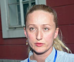 08.09.2016.Sisak-Pedesetak lijecnika iz zdravstvenih ustanova s podrucja Sisacko-moslavackoj zpaniji prosvjedovalo je pred zgradom Zupanije protiv neprimjene pravilnika o specijalizaciji.Ivana Smit.Photo:Nikola Cutuk/PIXSELL