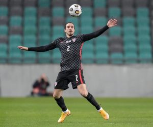 24.03.2021., Ljubljana, Slovenija - Slovenija i Hrvatska u kvalifikacijskoj utakmici za FIFA svjetsko nogometno prvenstvu u Kataru. Photo: Igor Soban/PIXSELL