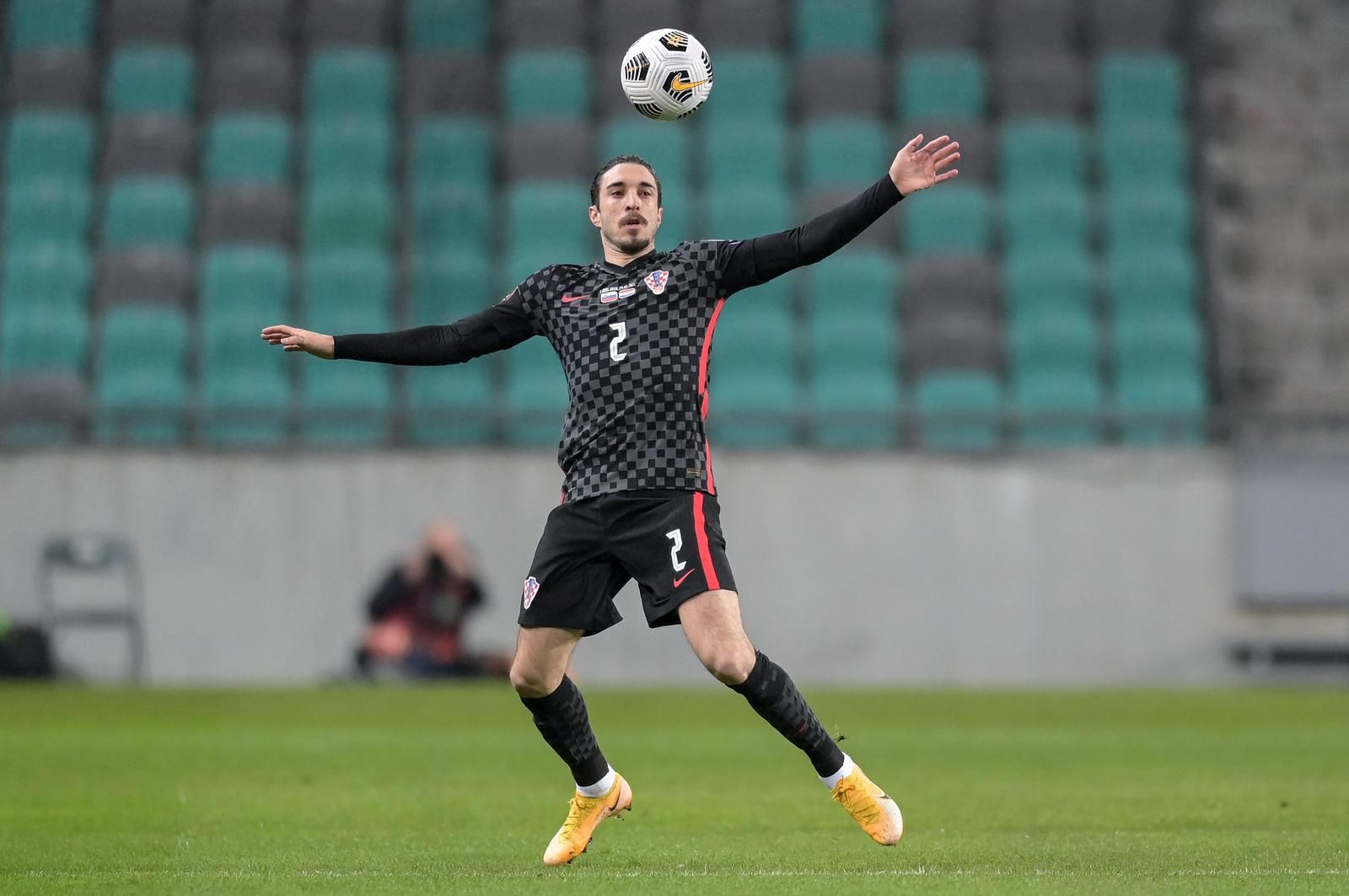 24.03.2021., Ljubljana, Slovenija - Slovenija i Hrvatska u kvalifikacijskoj utakmici za FIFA svjetsko nogometno prvenstvu u Kataru. Photo: Igor Soban/PIXSELL