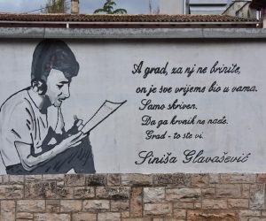 11.11.2019., Pula - Grafit posvecen Vukovaru u Vukovarskoj ulici. Photo: Dusko Marusic/PIXSELL