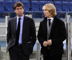 Bildnummer: 09102229  Datum: 26.11.2011  Copyright: imago/Gribaudi/ImagePhoto
Roma 26/11/2011 - Lazio Rom vs. Juventus Turin - Andrea Agnelli-Pavel Nedved PUBLICATIONxNOTxINxITA; Fussball Italien Serie A 2011 2012 x1x xub 2011 quer 

Image number 09102229 date 26 11 2011 Copyright imago Gribaudi ImagePhoto Roma 26 11 2011 Lazio Rome vs Juventus Turin Andrea Agnelli Pavel Nedved PUBLICATIONxNOTxINxITA Football Italy Series A 2011 2012 x1x xub 2011 horizontal