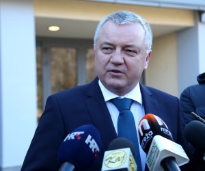 Krapina, 06.12.2021. - Svečana sjednica u povodu Dana grada Krapine. Na fotografiji ministar Darko Horvat.
foto HINA/ Siniša KALAJDŽIJA/ ml