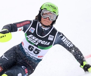03.01.2021., Zagreb - Prva voznja zenskog slaloma Audi FIS Svjetskog skijaskog kupa Snow Queen Trophy. Zrinka Ljutic Photo: Luka Stanzl/PIXSELL