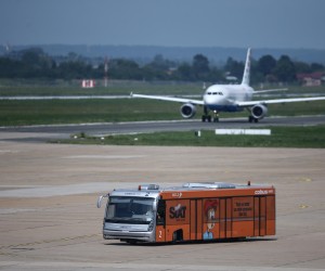 Zagreb: Avioni na Plesu 02.08.2018., Zagreb - Croatia Airlines, Bombardier.             Photo: Igor Soban/PIXSELL