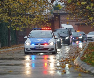 06.11.2021., restoran Kej, Klasnice/Laktasi (BiH) – Viktor Orban, predsjednik Vlade Madjarske, otisao je iz Banjaluke nakon sastanka sa Miloradom Dodikom, srpskim clanom Predsjednistva BiH. Sastanak je bez prisustva medija i uz velike mjere obezbjedjenja organizovan u mjestu Klasnice u restoranu „Kej“, izmedju Laktasa i Banjaluke. 

  Photo: Dejan Rakita/PIXSELL
