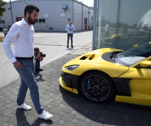 08.07.2021. Sveta Nedjelja -  Sve je spremno za posjet Ursule von der Leyen i premijera Andreja Plenkovica tvrtki Rimac automobili. Mate Rimac 
Photo: Josip Regovic/PIXSELL