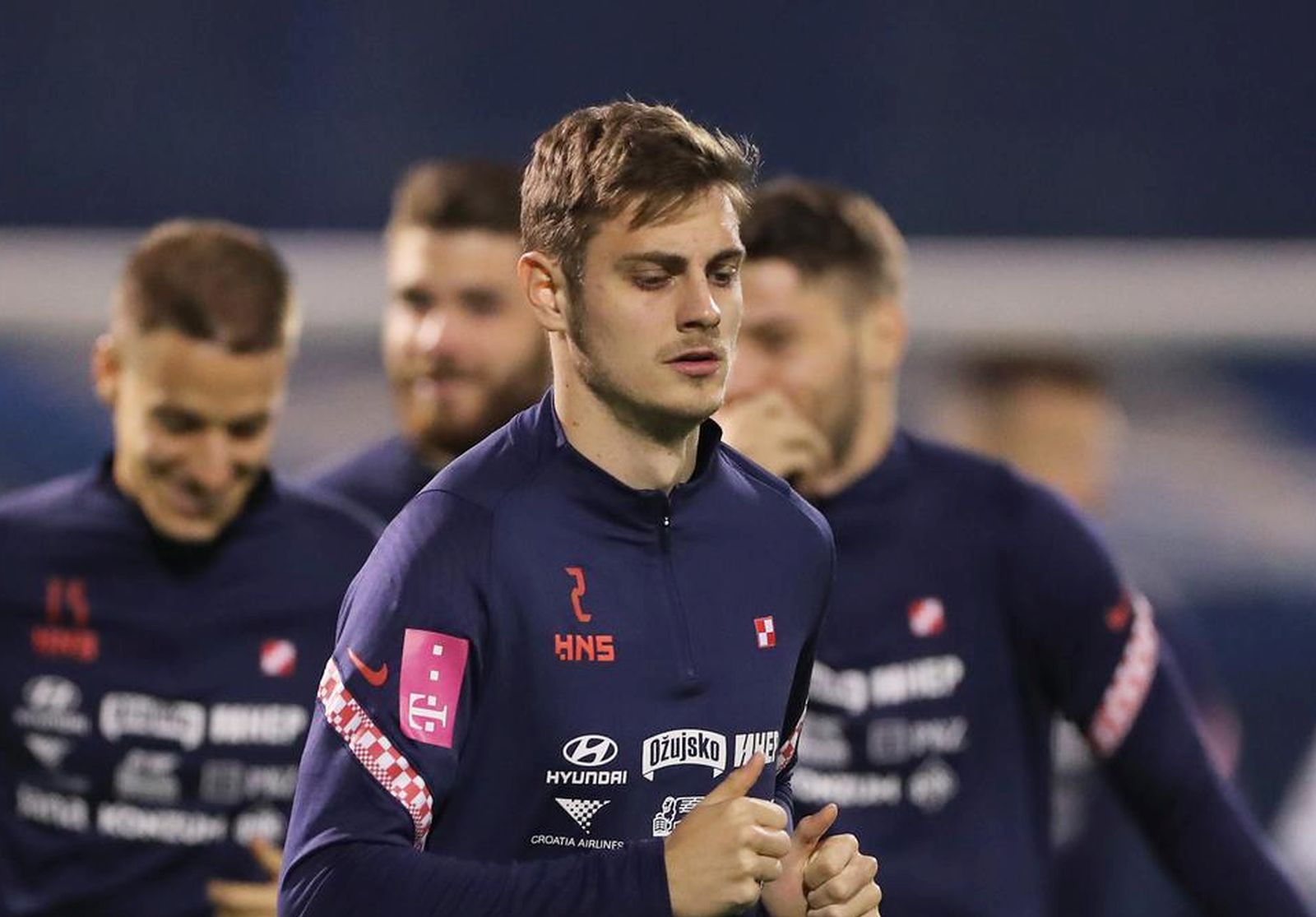08.11.2021., Stadion Maksimir, Zagreb - Trening hrvatske nogometne reprezentacije u pripremama za utakmice protiv Malte i Rusije u kvalifikacijama za Svjetsko prvenstvo u Kataru.