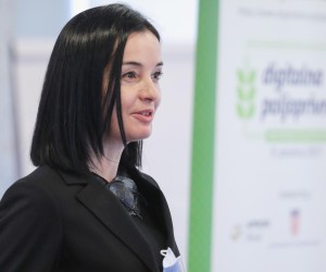 08.12.2021., Zagreb - Na Agronomskom fakultetu Sveucilista u Zagrebu ministrica poljoprivrede Marija Vuckovic je  svecano otvorila konferenciju Digitalna poljoprivreda. 
Photo: Tomislav Miletic/PIXSELL Photo: Tomislav Miletic/PIXSELL