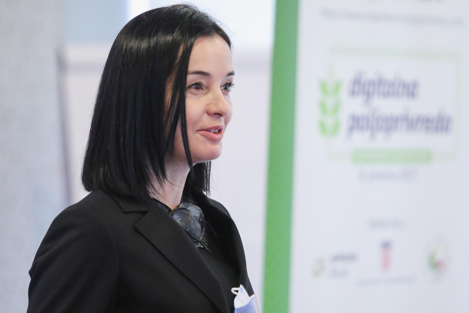 08.12.2021., Zagreb - Na Agronomskom fakultetu Sveucilista u Zagrebu ministrica poljoprivrede Marija Vuckovic je  svecano otvorila konferenciju Digitalna poljoprivreda. 
Photo: Tomislav Miletic/PIXSELL Photo: Tomislav Miletic/PIXSELL