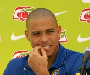 16.08.2005., Split - U hotelu Park odrzana je konferencija za medije uoci prijateljskog susreta Hrvatske i Brazila. Ronaldo."nPhoto: Miranda Cikotic/PIXSELL