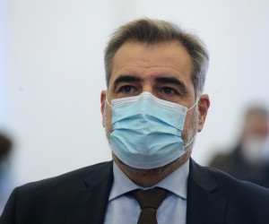 10.3.2021., Zagreb - Nadan Vidosevic na danasnjem rocistu pred Zupanijskim sudom iznosi obranu. rPhoto: Goran Stanzl/PIXSELL