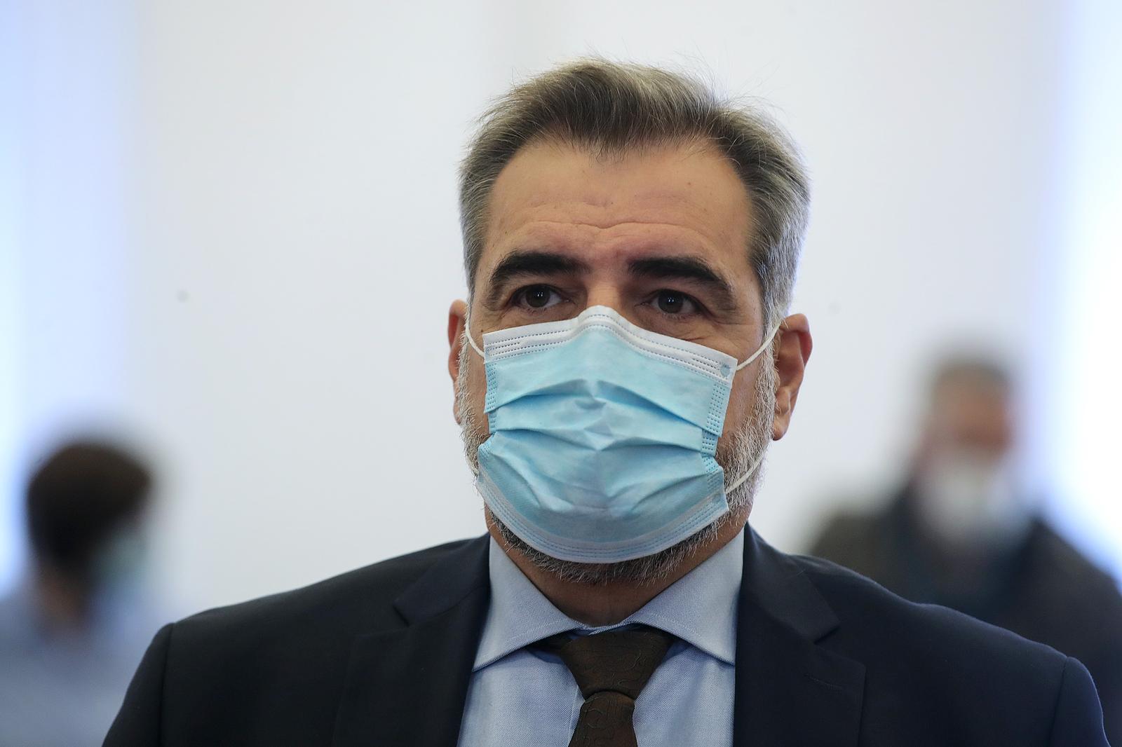 10.3.2021., Zagreb - Nadan Vidosevic na danasnjem rocistu pred Zupanijskim sudom iznosi obranu. rPhoto: Goran Stanzl/PIXSELL