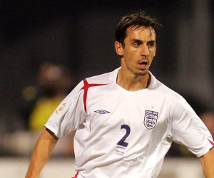 11.10.2006., stadion Maksimir, Zagreb - Kvalifikacijska utakmica za Europsko prvenstvo, Hrvatska - Engleska. Gary Neville. Photo: Igor Kralj/PIXSELL