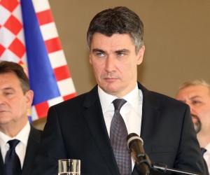 Zagreb, 14.12.2011.  - rPredsjednik RH Ivo Josipovic primio je danas celnike Kukuriku koalicije (SDP, HNS, IDS i HSU) te je na temelju konacnih sluzbenih rezultata izbora za 7. saziv Sabora povjerio mandat za sastavljanje Vlade predsjedniku SDP-a Zoranu Milanovicu.r Photo. Patrik Macek/Pixsell