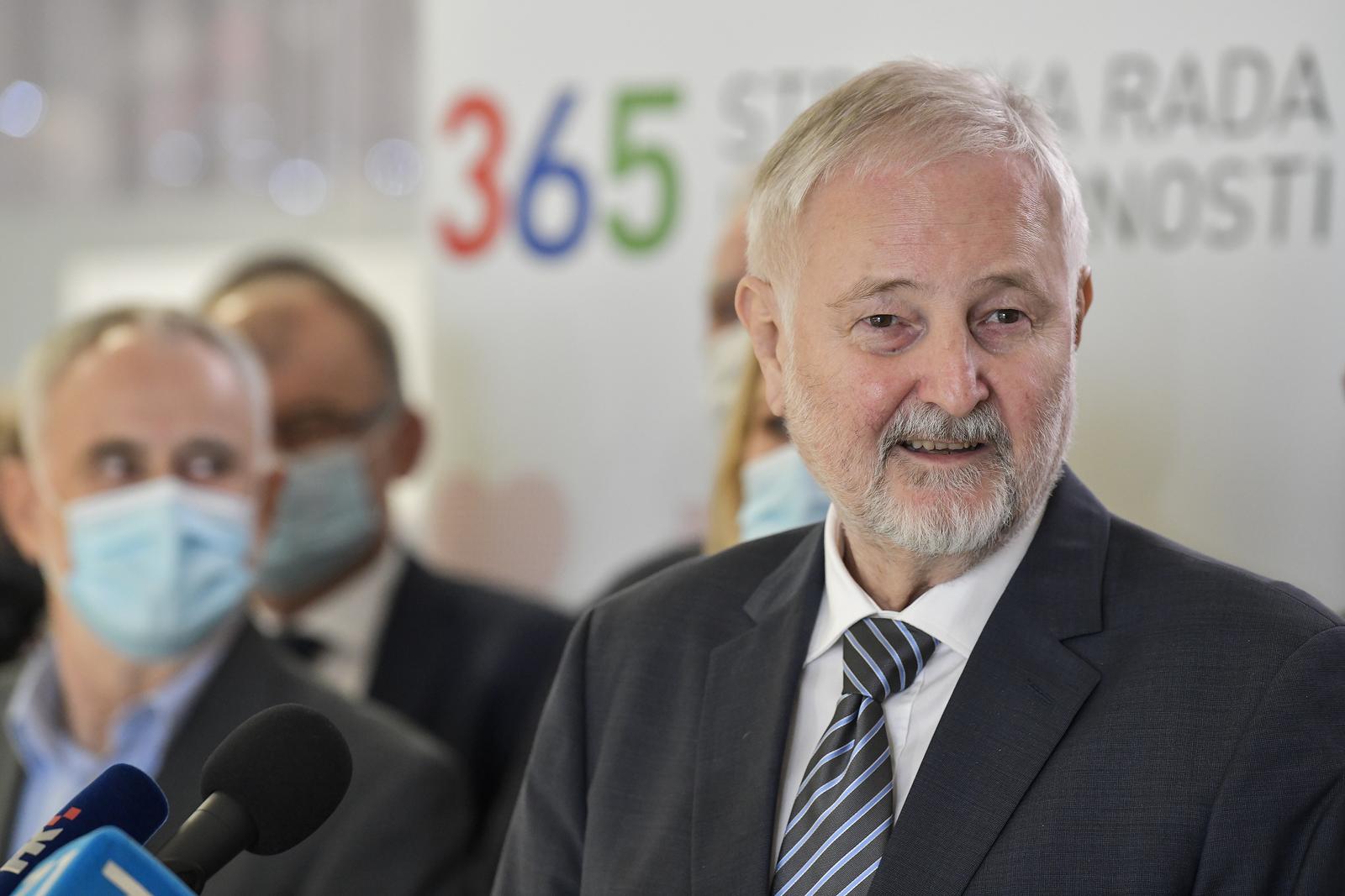 11.12.2021., Zagreb - 3. Izborna skupstina Bandic Milan 365 - Stranka rada i solidarnosti na kojoj je za novog predsjednika izabran Slavko Kojic.