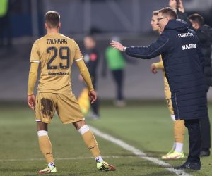 11.12.2010., Zagreb - Hrvatski Telekom Prva liga, 19. kolo, NK Lokomotiva - HNK Hajduk. trener Dambrauskas Valdas