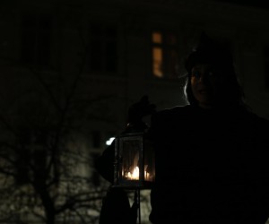 11.02.2017., Zagreb - Gornjogradske coprnice nocni je kulturno-turisticki obilazak samog sredista i Gornjeg grada po znamenitim lokacijama, s kostimiranim vodicem i uz susret kostimiranih likova iz proslosti i njihovih dogodovstina. "nPhoto: Sanjin Strukic/PIXSELL