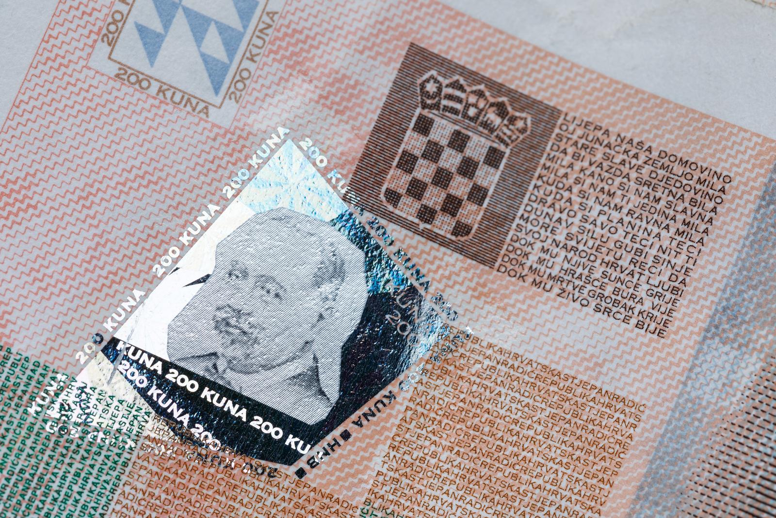 11.10.2021., Zagreb - Prelazak sa kune na euro, ilustracija.