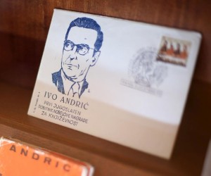 13.03.2015., Zagreb - U Napretkovom kulturnom centru svecano otvoren Kutak nobelovca Ive Andrica."nPhoto: Slavko Midzor/PIXSELL