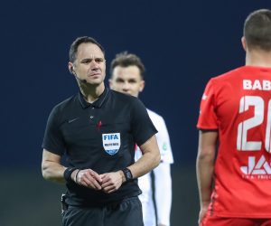 13.03.2021., Gradski stadion, Velika Gorica - Hrvatski Telekom Prva liga, 25. kolo, HNK Gorica - HNK Hajduk. Sudac Fran Jovic.
Photo: Luka Stanzl/PIXSELL