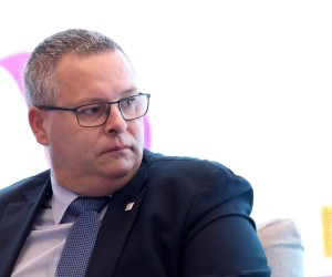 15.11.2021.,Sibenik-Direktor Hrvatske turisticke zajednice Kristjan Stanicic  je, zajedno s predstavnicima ugostitelja, Ministarstva turizma i sporta, Ministarstva poljoprivrede, Instituta za turizam te Hrvatske poljoprivredne komore sudjelovao na panel raspravi „Gastronomija – pokretac domace proizvodnje, promotor destinacije“.Uz direktora nazocili su Sandra Herman,Tugomir Majdak,Neven Ivandic,Radoslav Bobanovic i Vladimir Dedic.