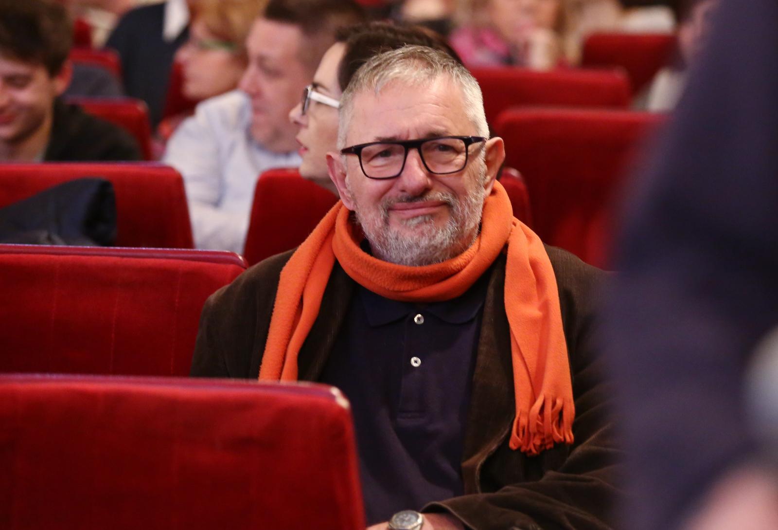 16.01.2018., Zagreb - Premijera dokumentarnog filma Gazda: Pocetak i promocija istoimene knjige u kinu Europa. Josip Kregar.
Photo: Matija Habljak/PIXSELL