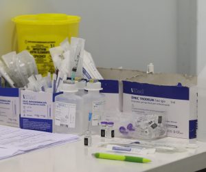 17, August, 2021, Belgrade - Supplementary, third (booster) dose of vaccine against kovid 19 has started to be given in Serbia as of today, and citizens will be invited by SMS and e-mail messages with a link that will take them to the eGovernment portal, where they will receive more detailed information. is from the Government of Serbia. Photo:B.P./ATAImages

17, avgust, 2021, Beograd  - Dopunska, treca (buster) doza vakcine protiv kovida 19 pocela je da se daje u Srbiji od danas, a pozivanje gradjana ce se obavljati SMS i i-mejl porukama sa linkom koji ce ih voditi na portal eUprave, gde ce dobiti detaljnije informacije, saopcteno je iz Vlade Srbije. Photo: B.P./ATAImages