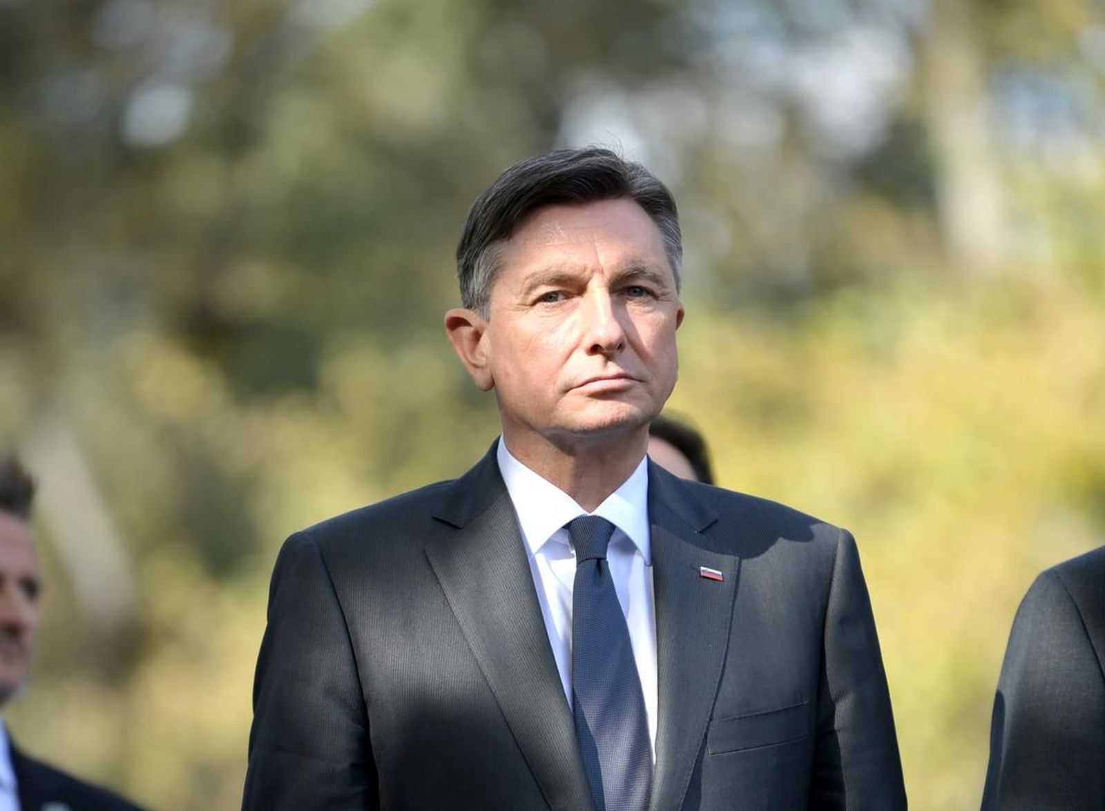 18.10.2021., Zagreb - Predsjednik Republike Hrvatske Zoran Milanovic i Predsjednik Republike Slovenije Borut Pahor sudjelovali na na otkrivanju spomenika slovenskom pjesniku Francu Preserenu. Photo: Igor Soban/PIXSELL