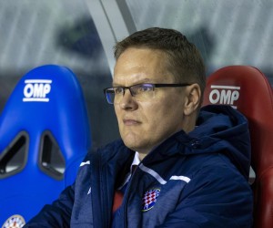 19.12.2021., stadion Poljud, Split - Hrvatski Telekom Prva liga, 20. kolo, HNK Hajduk - NK Osijek. Trener Hajduka Valdas Dambrauskas Photo: Miroslav Lelas/PIXSELL