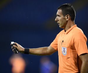 21.08.2021., stadion Maksimir, Zagreb - Hrvatski Telekom Prva liga, 06. kolo, GNK Dinamo - NK Lokomotiva. Sudac Dario Kulusic Photo: Marko Lukunic/PIXSELL