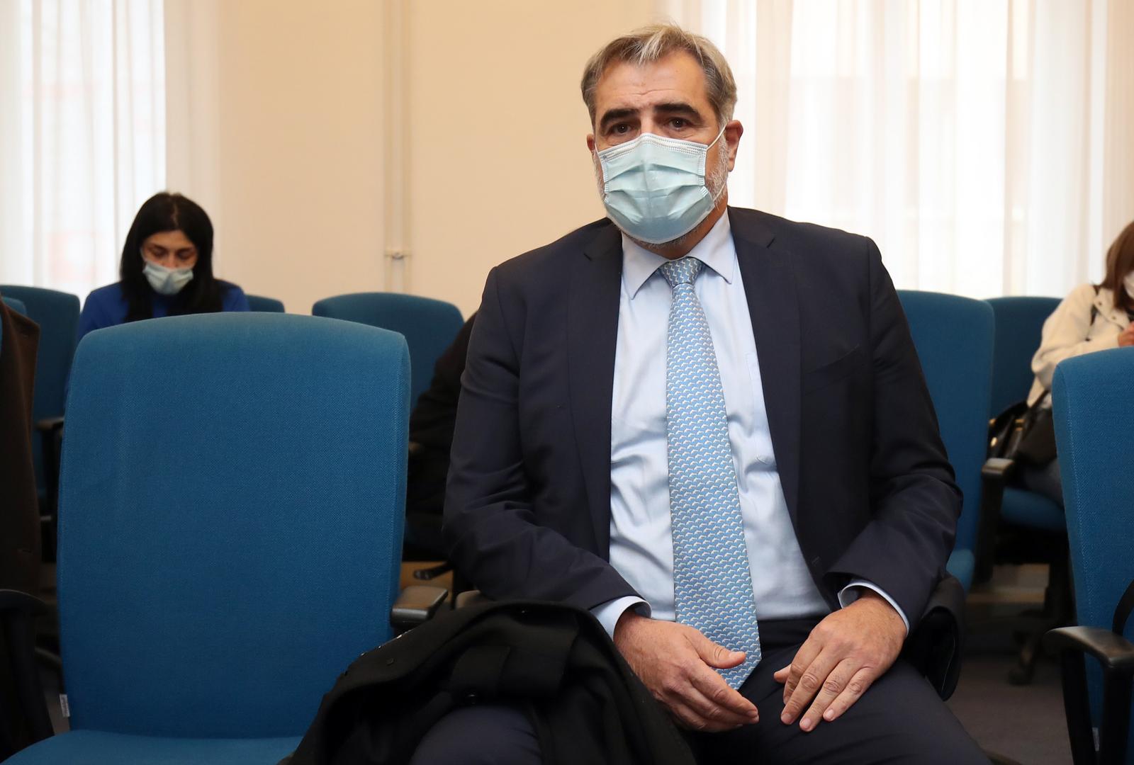 22.12.2021., Zagreb - Nadan Vidosevic i Zdenka Peternel proglaseni su krivima na Zupanijskom sudu nakon osmogodisnjeg sudskog postupka u aferi Remorker.  Photo: Sanjin Strukic/PIXSELL