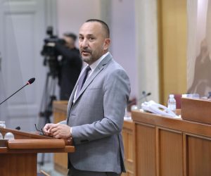 26.11.2021., Zagreb - Sabor je 9. sjednicu nastavio raspravom o zakonu o ovlasti Vlade Republike Hrvatske da uredbama uredjuje pojedina pitanja iz djelokruga Hrvatskoga sabora.