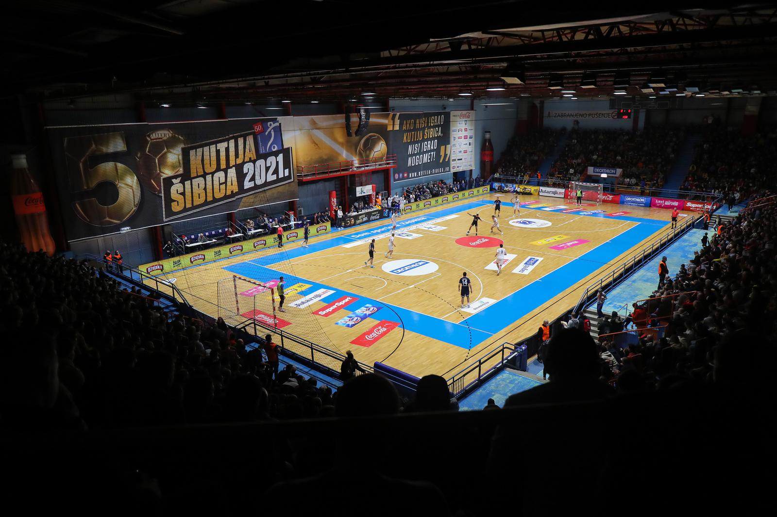 26.12.2021., Dom sportova, Zagreb - 50. Malonogometni turnir Kutija Sibica, polufinale glavnog turnira: Biberon Koestlin - Juicy Maraska Photo: Luka Stanzl/PIXSELL